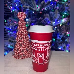 Starbucks 2025 Red Cup Day Reusable Holiday Cup ๐โ๏ธ NWOT